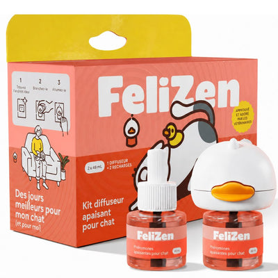 FeliZen — Kit diffuseur apaisant pour chats
