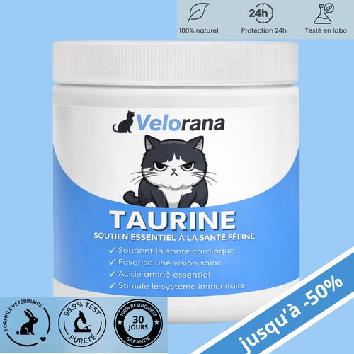 Prévenez la carence silencieuse avant même l'apparition des symptômes grâce au supplément de taurine Velorana™