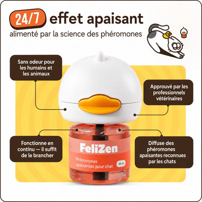 FeliZen — Kit diffuseur apaisant pour chats