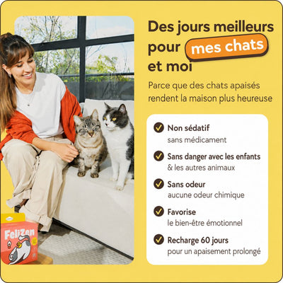 FeliZen — Kit diffuseur apaisant pour chats